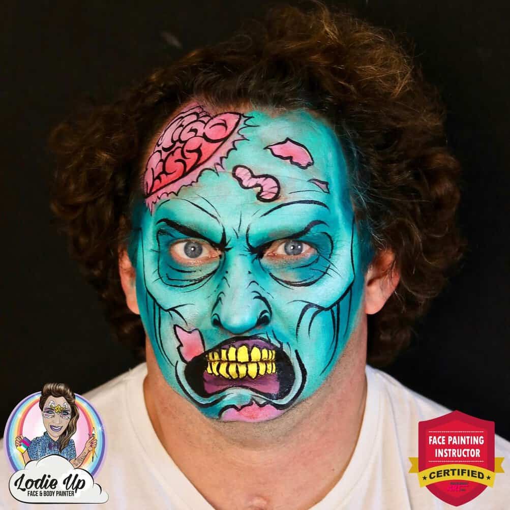 Step-by-Step Zombie Face Paint Guide for Halloween - IFPS